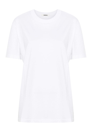 TEKLA crew-neck organic cotton T-shirt - White