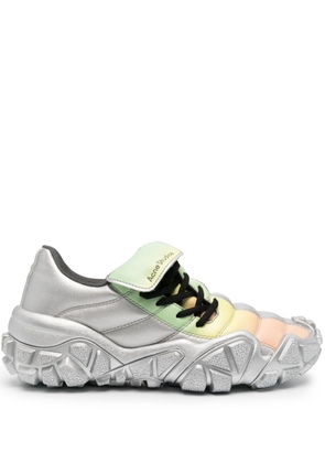 Acne Studios Bolzter Football quilted sneakers - Grey