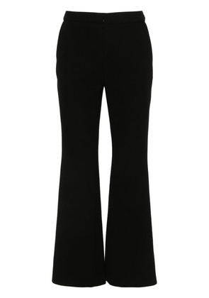 Balmain wool flared trousers - Black