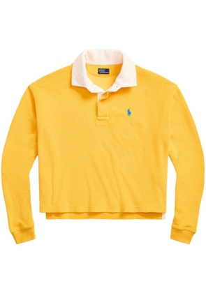 Polo Ralph Lauren Polo Pony-embroidered top - Yellow