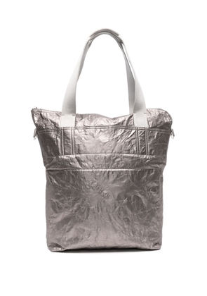 Rick Owens small Messenger coated tote bag - Grey