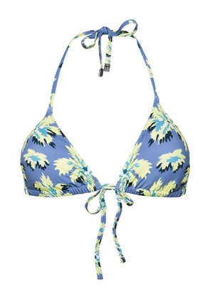 Paul Smith Palmera-print bikini top - Blue