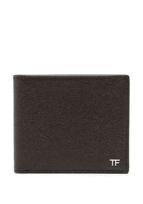 TOM FORD T icon bi-fold wallet - Brown