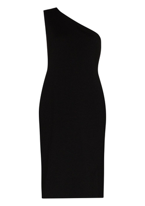 Bottega Veneta one-shoulder midi dress - Black