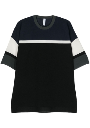 CFCL Garter colour-block T-shirt - Blue