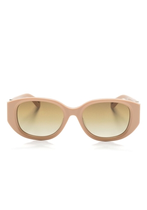 Chloé Eyewear rectangle-frame sunglasses - Neutrals