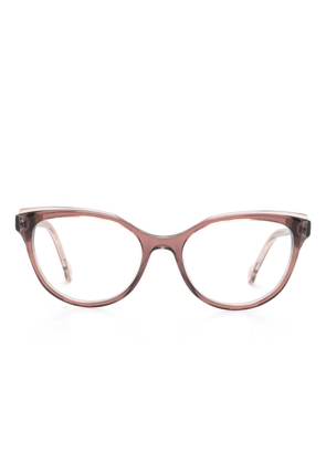 Carolina Herrera cat-eye glasses - Brown