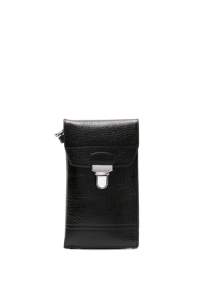 LEMAIRE Gear leather shoulder bag - Brown