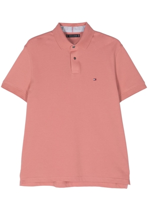 Tommy Hilfiger logo-embroidered polo shirt - Pink