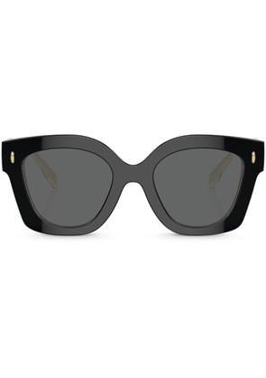 Tory Burch Miller Pushed square-shape sunglasses - Black
