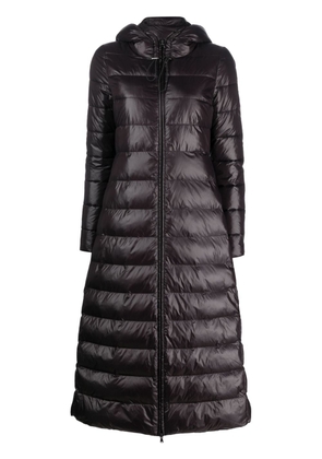 Patrizia Pepe hooded puffer coat - Black