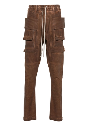 Rick Owens DRKSHDW Creatch cargo trousers - Brown
