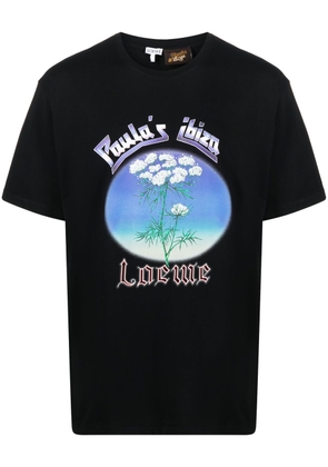 LOEWE logo-print cotton T-shirt - Black