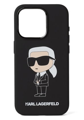 Karl Lagerfeld IKONIK KARL NFT iPhone 15 Pro case - Black
