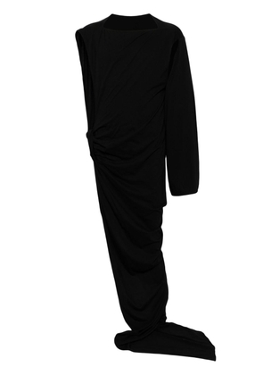 Rick Owens DRKSHDW Edfu cotton draped dress - Black