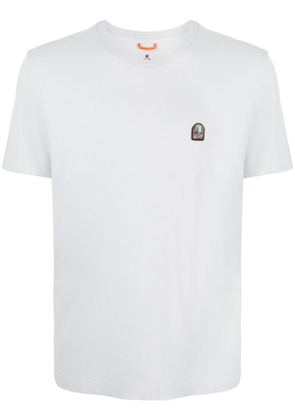Parajumpers logo-patch cotton T-shirt - Grey