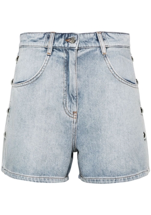 IRO stud-embellished denim shorts - Blue