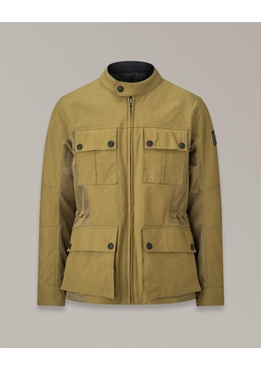 Belstaff Airflow Jacket Men's Technical Nylon Belstaff Olive Size M