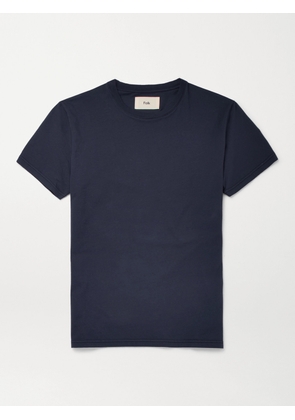 Folk - Assembly Cotton-Jersey T-Shirt - Men - Blue - 1