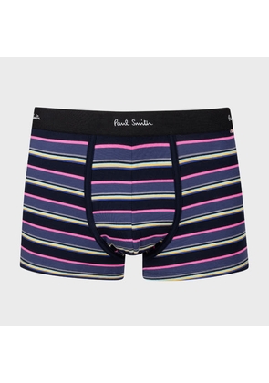 Paul Smith Blue And Pink Stripe Boxer Briefs