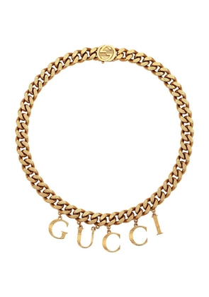 Gucci Gold-Plated Chunky Necklace