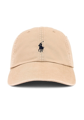Polo Ralph Lauren Chino Cap in Nubuck & Relay Blue - Blue. Size all.
