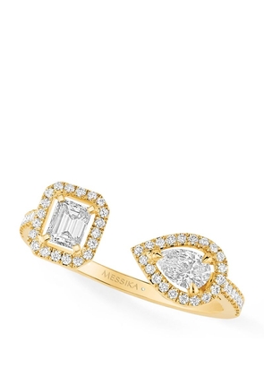 Messika Yellow Gold And Diamond My Twin Ring