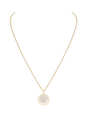 Messika Yellow Gold And Diamond Lucky Move Necklace