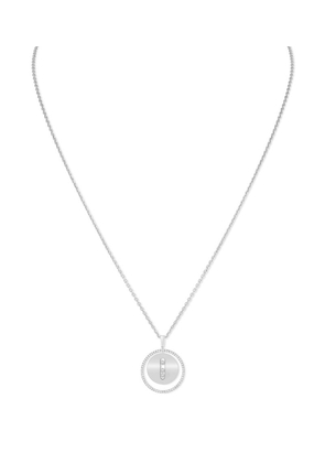Messika White Gold And Diamond Lucky Move Necklace