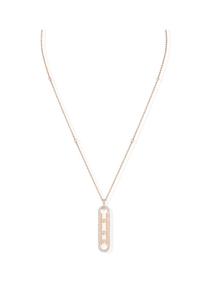 Messika Rose Gold And Diamond Move 10Th Birthday Necklace