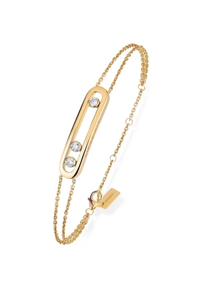 Messika Yellow Gold And Diamond Move Classique Bracelet