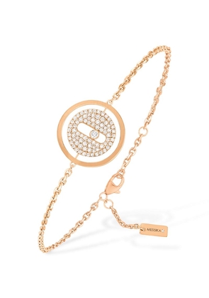 Messika Rose Gold And Diamond Lucky Move Bracelet