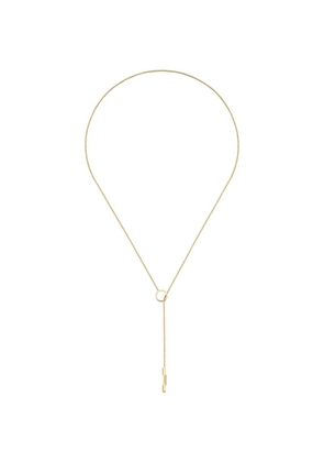 Gucci Yellow Gold Link To Love Lariat Necklace