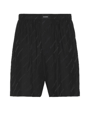 Balenciaga Pyjama Shorts in Black - Black. Size 46 (also in ).