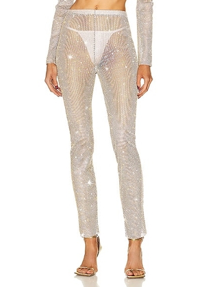 Santa Brands Pant in Gold - Metallic Gold. Size XS/S (also in M/L).