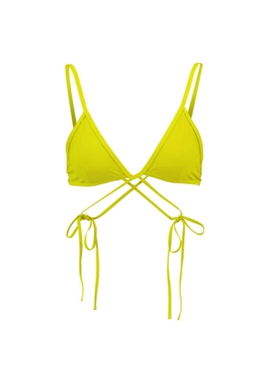 Christopher Esber Wrapround triangle bikini top