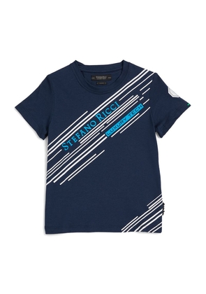 Stefano Ricci Kids Cotton-Blend Logo T-Shirt (4-16 Years)