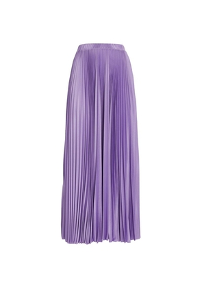 Max & Co. Jersey Pleated Maxi Skirt