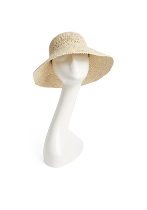 Max Mara Cotton-Blend Woven Hat