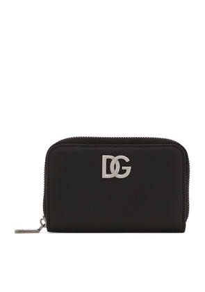 Dolce & Gabbana Leather Dg Millennials Zip-Around Wallet