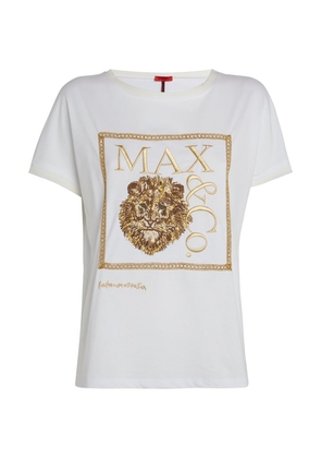 Max & Co. X Fatima Mostafa Embroidered T-Shirt