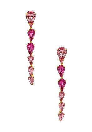 Elizabeth Cole Miravelle Earrings in Pink.