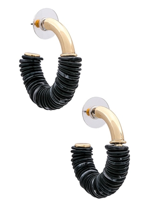 BaubleBar Wanda Earrings in Black.