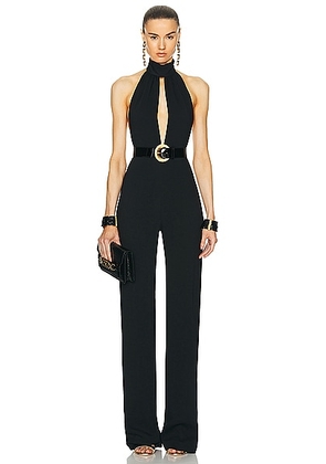 TOM FORD Stretch Sable Jumpsuit in Black - Black. Size 36 (also in ).