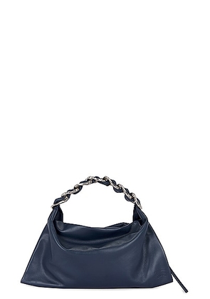 Burberry Small Swan Bag in Lake - Navy. Size all.