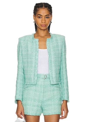 IRO Zamia Jacket in Mint. Size 36/4, 38/6, 40/8.