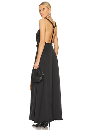 NONchalant Label Eloise Harness Dress in Black. Size M.