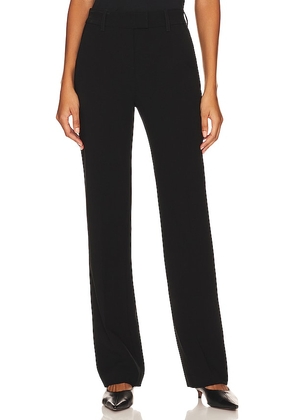 L'Academie The Straight Trouser in Black. Size M, S, XL, XS, XXS.