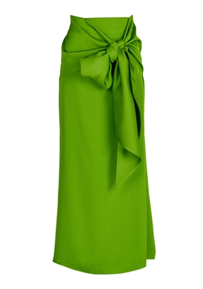 Silvia Tcherassi - Trento Knotted Midi Skirt - Green - S - Moda Operandi