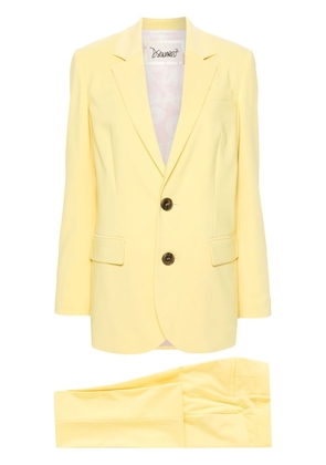 Dsquared2 single-breasted crepe suit - Yellow